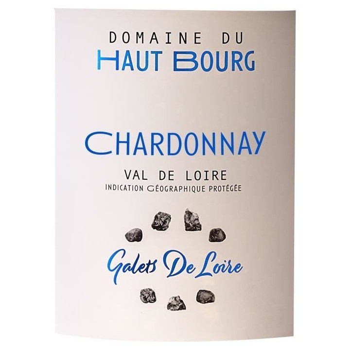 Domaine du Haut Bourg 2023 Val de Loire Chardonnay - Vin blanc du Vall