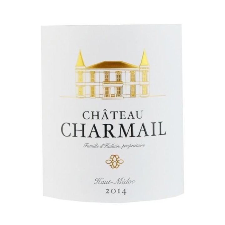 Château Charmail 2014 Cru Bourgeois - AOC Haut-Médoc - Vin rouge de