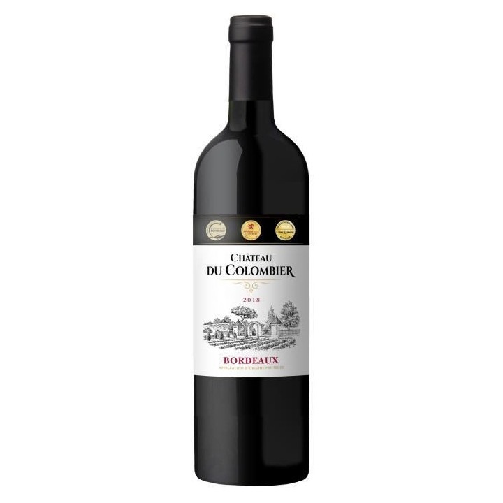 Château du Colombier 2018 Bordeaux - Vin rouge de Bordeaux