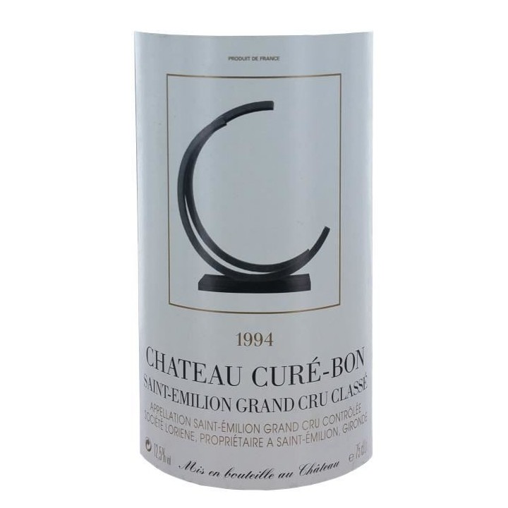 Château Curé-Bon 1994 Saint-Emilion Grand Cru - Vin rouge de Bordeau
