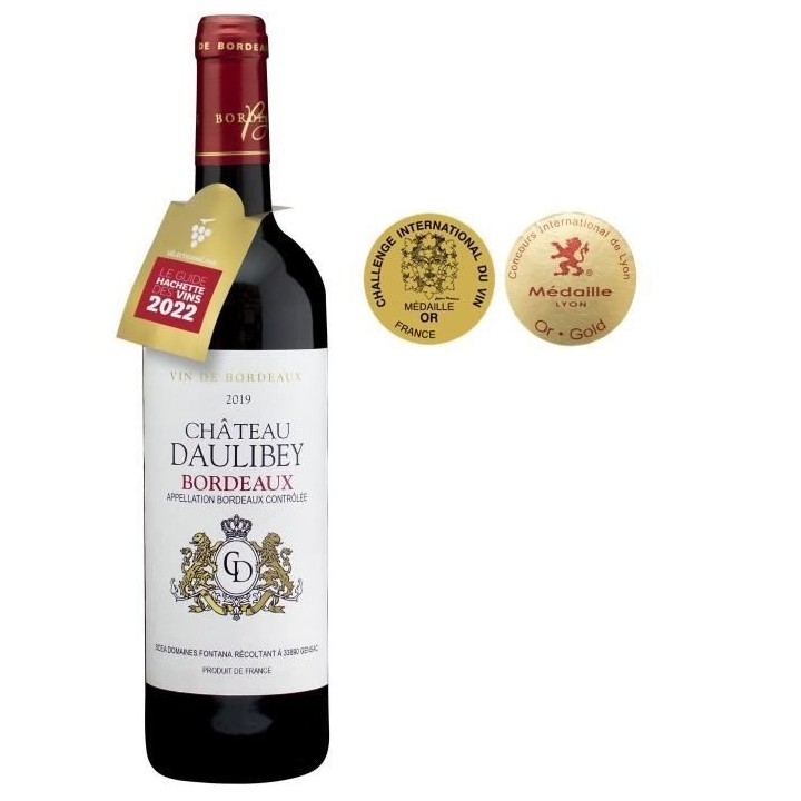 Château Daulibey 2019 Bordeaux - Vin rouge de Bordeaux