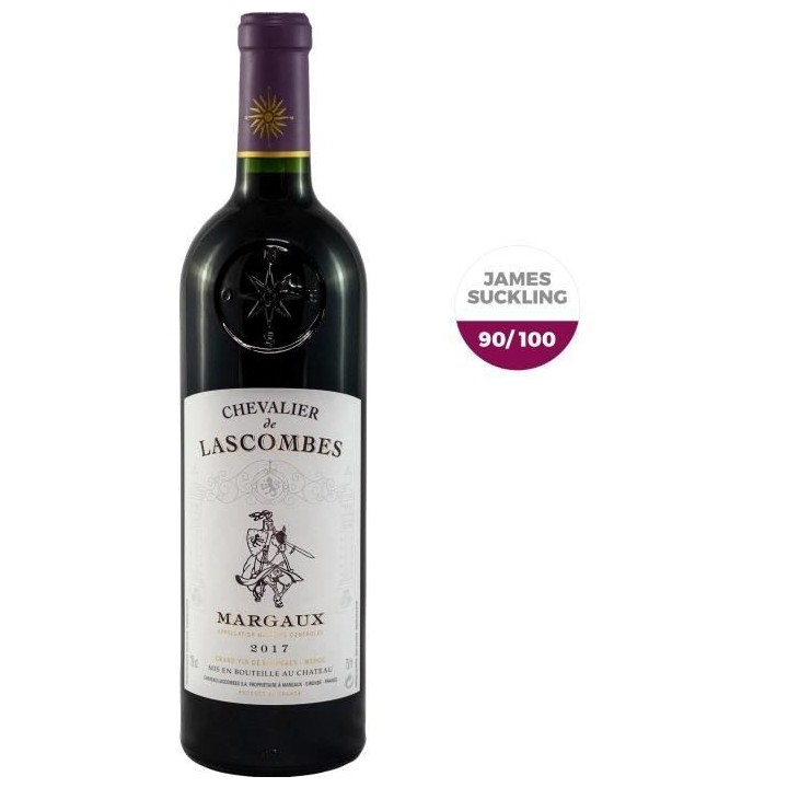 Chevalier de Lascombes 2017 Margaux - Vin rouge de Bordeaux
