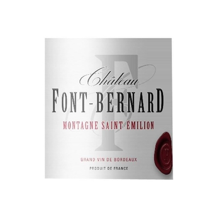 Château Font-Bernard 2022 Montagne Saint-Emilion - Vin rouge de Borde