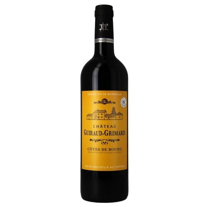 Château Guiraud Grimard 2021 Côtes de Bourg - Vin rouge de Bordeaux