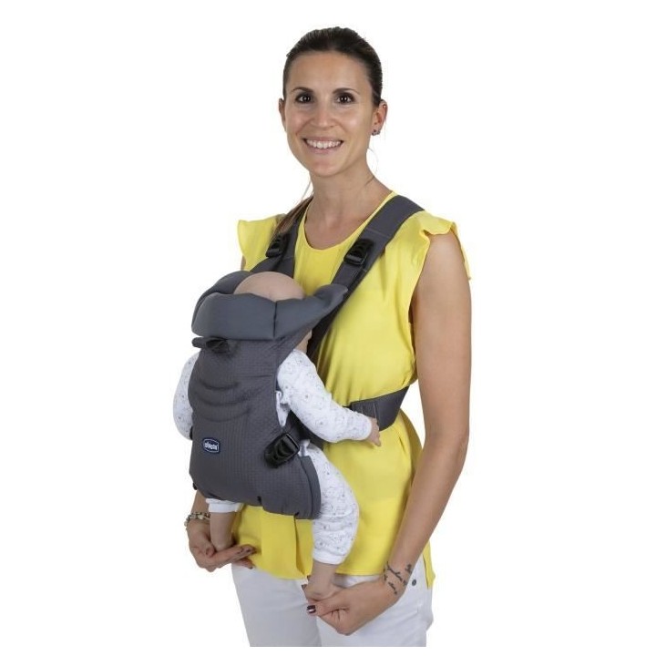 Porte-bébé Easy Fit - CHICCO - Moongrey - Ergonomique - Mixte - Gris