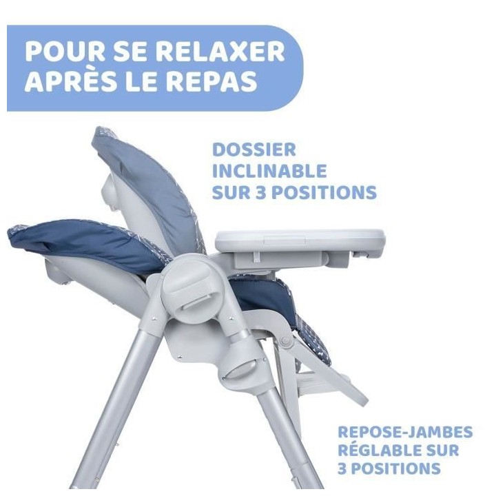 CHICCO - Chaise Haute Polly Easy Pinguin