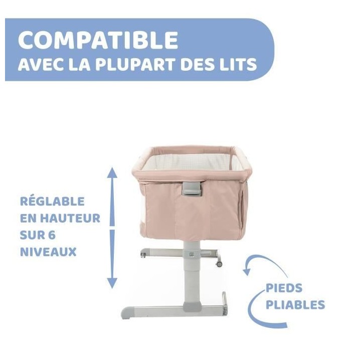 CHICCO - Next2Me Lit Bébé Berceau Cododo - Sand