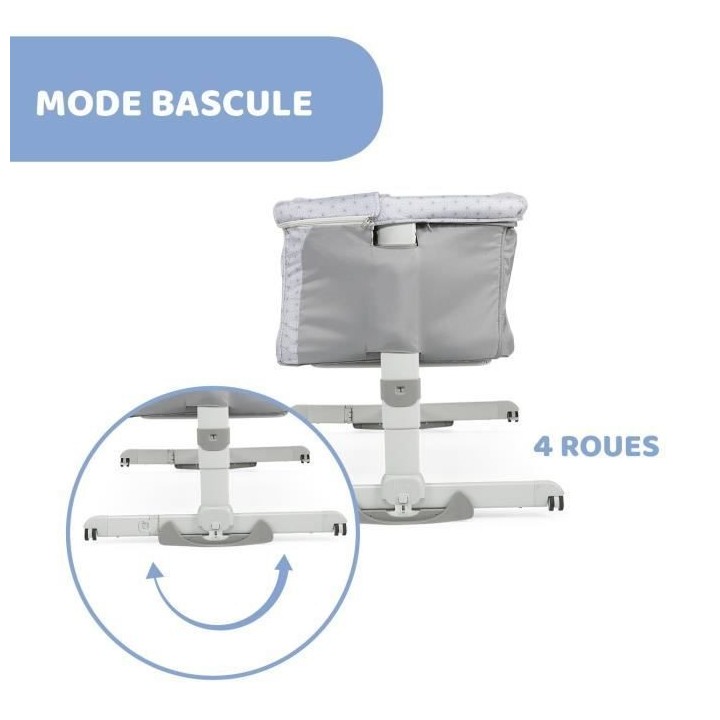 Berceau cododo Next2Me Dream Silver - CHICCO - A partir de 0 mois - Ha
