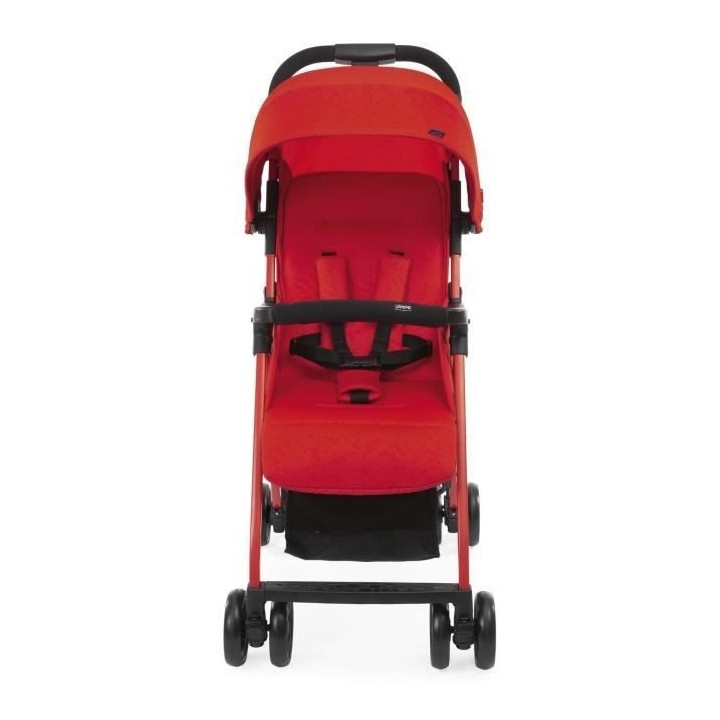 Poussette citadine CHICCO Ohlala 3 - Rouge Passion - Dossier inclinabl