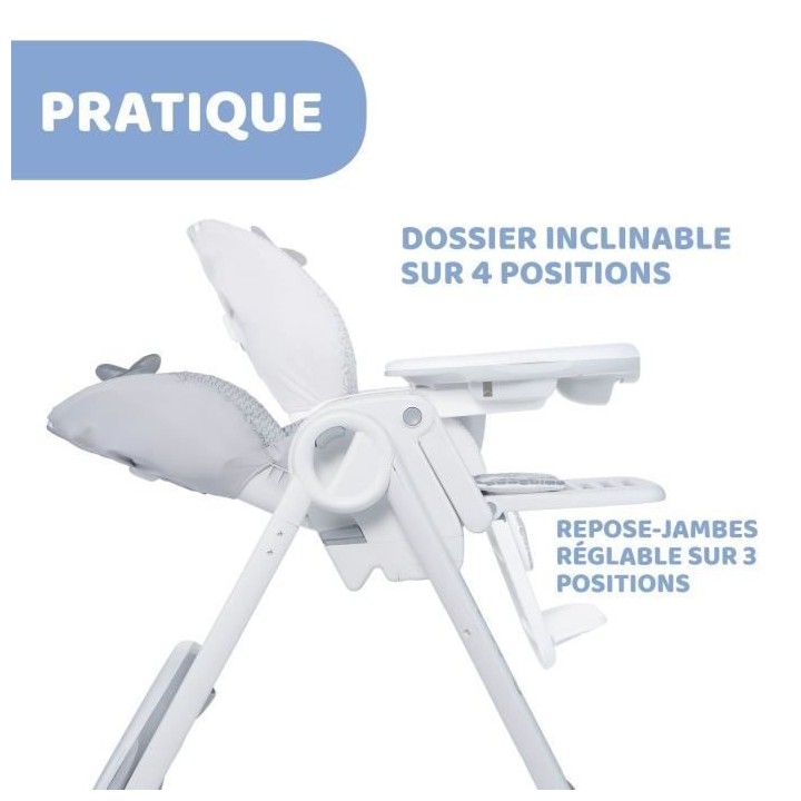 CHICCO - Chaise Haute Polly 2 Start Dots