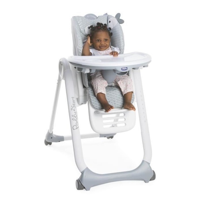 CHICCO - Chaise Haute Polly 2 Start Dots
