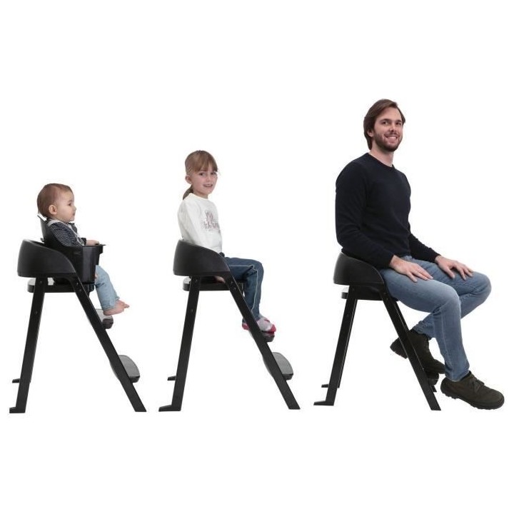 Chaise haute CHICCO Crescendo Lite - Cairo coal