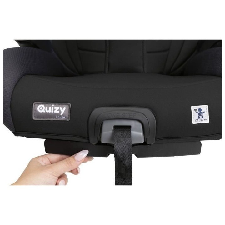 Siege-Auto CHICCO Quizy Groupe 2/3 i-Size - Noir