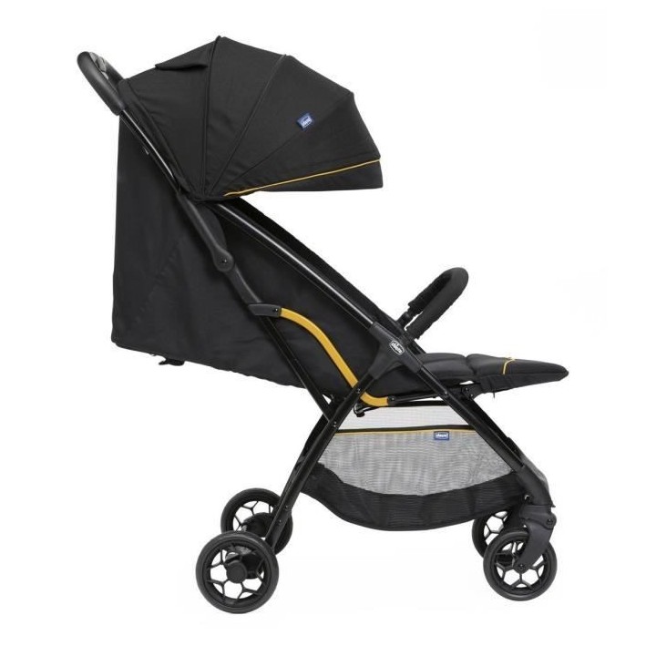 CHICCO Poussette Glee Unven - 4 roues - Noir