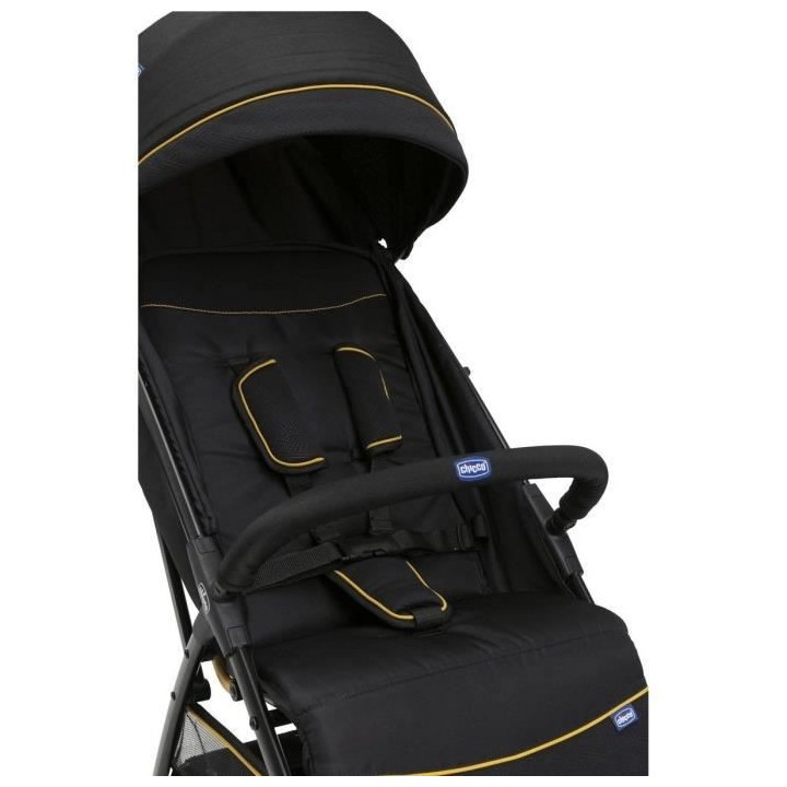 CHICCO Poussette Glee Unven - 4 roues - Noir