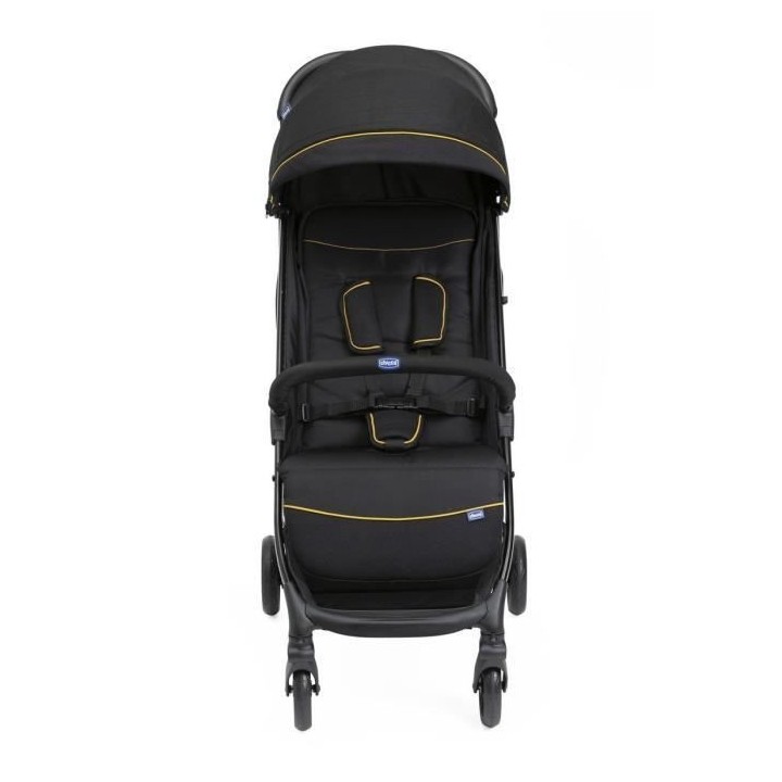 CHICCO Poussette Glee Unven - 4 roues - Noir