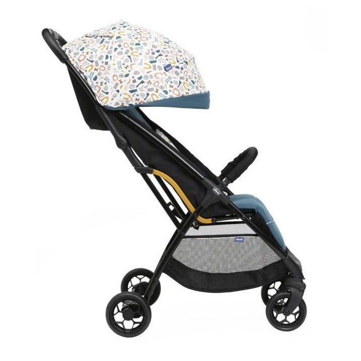 CHICCO Poussette Glee Joyful Teal - 4 roues - Bleu