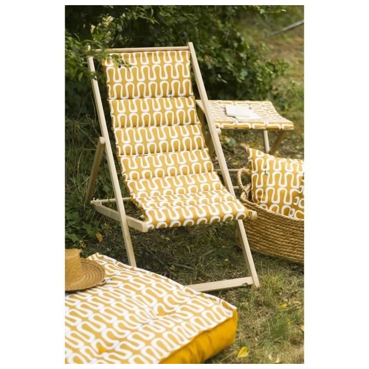 Chilienne matelassée - JARDIN PRIVE - ELECTRO - Cumin - F100