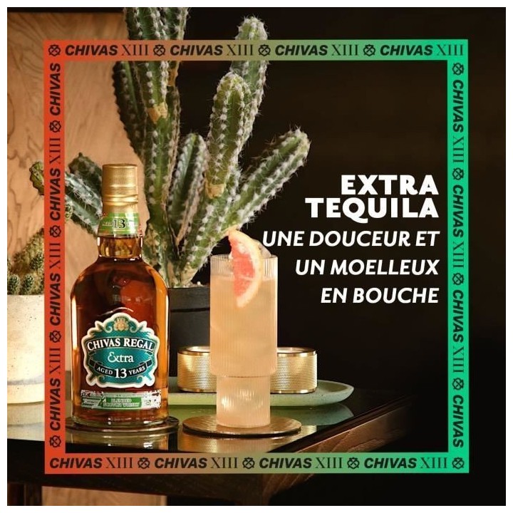Chivas Regal - 13 ans - Tequila finish Whisky Ecossais - 40,0% Vol. -
