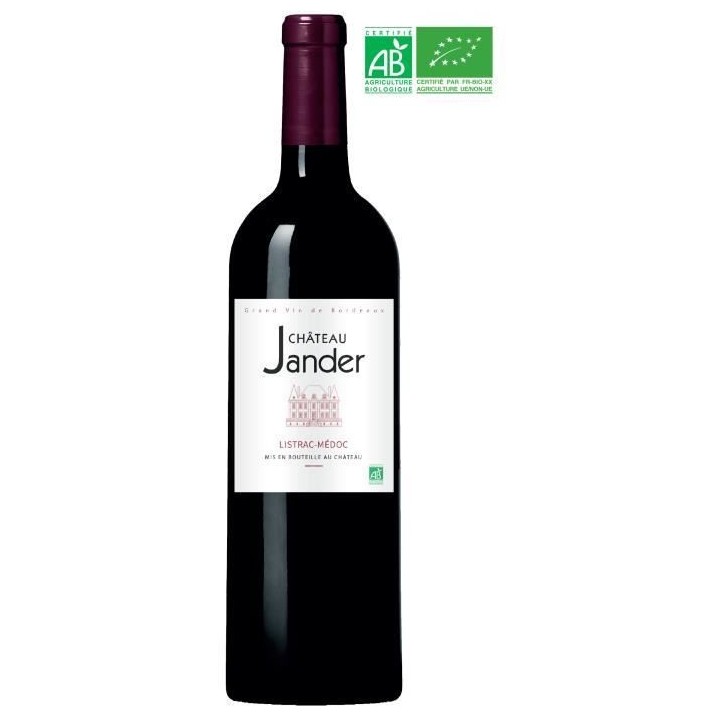 Château Jander 2015 Listrac-Médoc - Vin rouge de Bordeaux