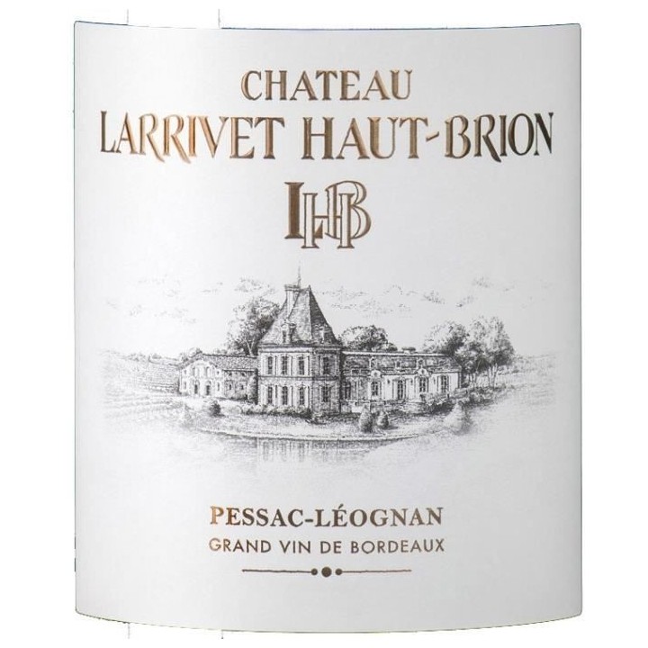 Château Larrivet Haut-Brion 2019 Pessac Léognan - Vin rouge de Borde