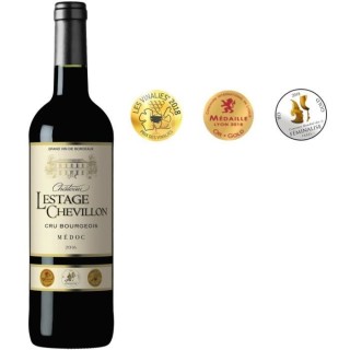 Château Lestage Chevillon 2016 Médoc Cru Bourgeois - Vin rouge de Bo