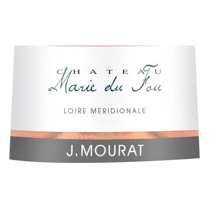 Château Marie du Fou Fiefs vendéens - Vin rosé de Loire - Bio