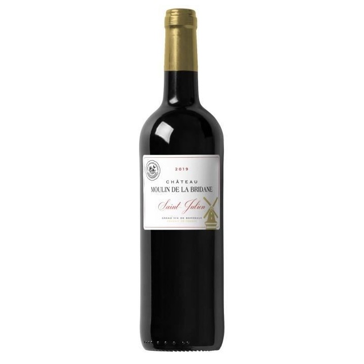 Château Moulin de la Bridane 2019 Saint-Julien - Vin rouge de Bordeau