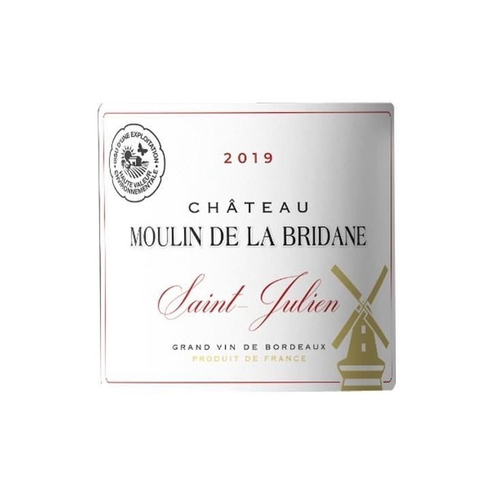 Château Moulin de la Bridane 2019 Saint-Julien - Vin rouge de Bordeau