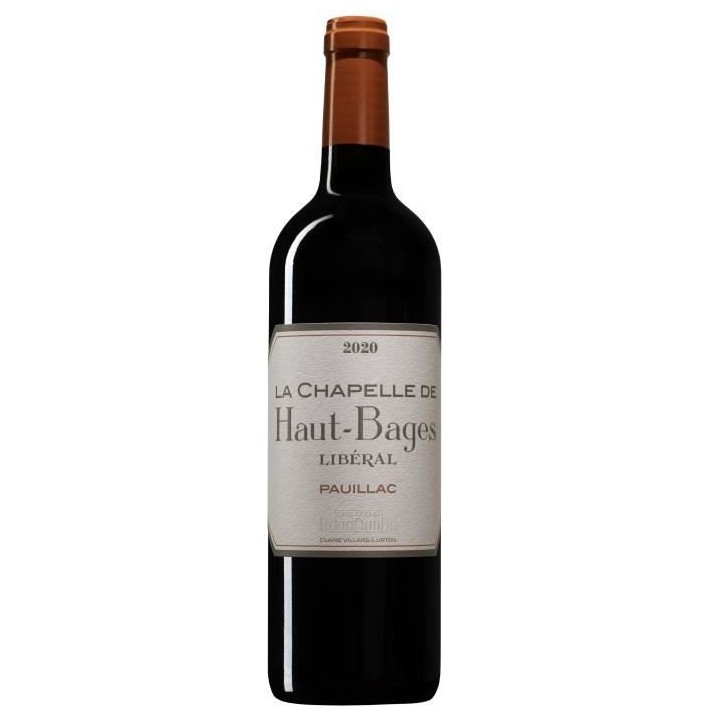 La Chapelle de Haut-Bages Libéral 2020 Pauillac - Vin rouge de Bordea