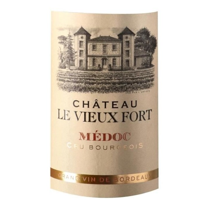 Château Le Vieux Fort 2020 Médoc Cru Bourgeois - Vin rouge de Bordea