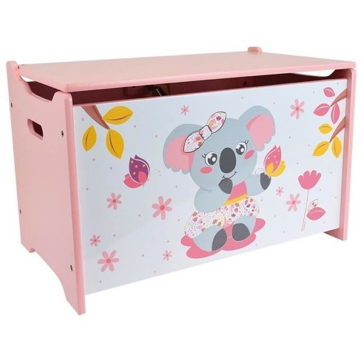 Coffre a jouets en bois pour enfant - FUN HOUSE - CALLY MIMI KOALA - R