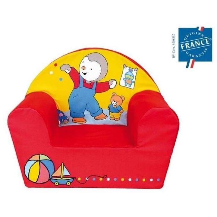 T'CHOUPI Fauteuil club enfant