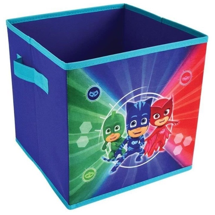 Fun House Pyjamasques rangement pliable avec poignees pour enfant