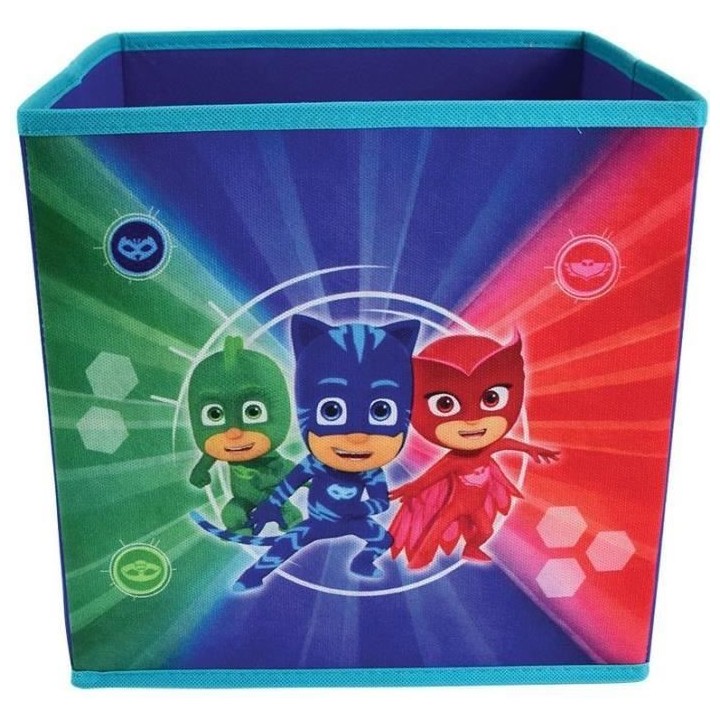 Fun House Pyjamasques rangement pliable avec poignees pour enfant