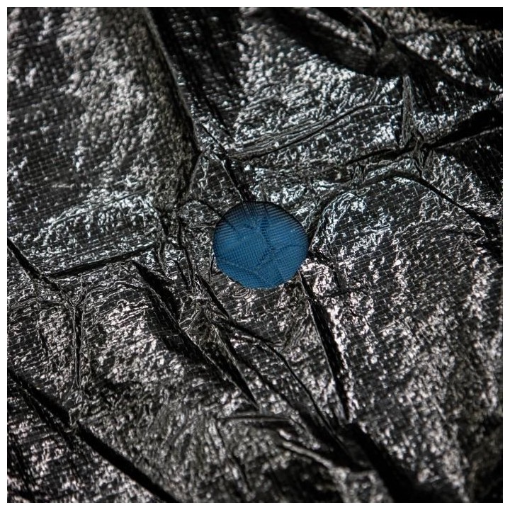 Bâche d'hiver ovale GRE pour piscine de 7,30m x 3,75m - 120g/m² - Pr