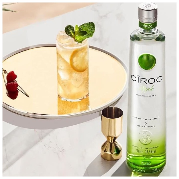 Ciroc Pomme - Vodka Aromatisée - 37.5% - 70cl