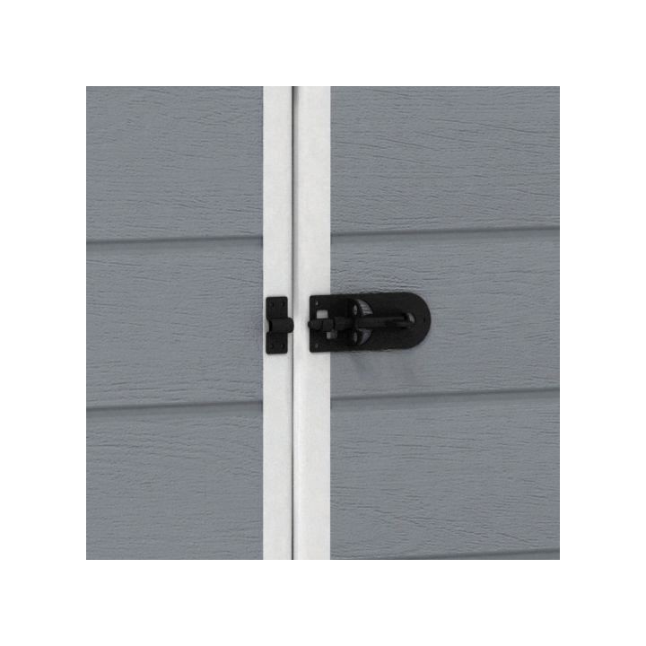 KETER - Abri de jardin 4,4 m² avec plancher en résine Premium 86 Gri