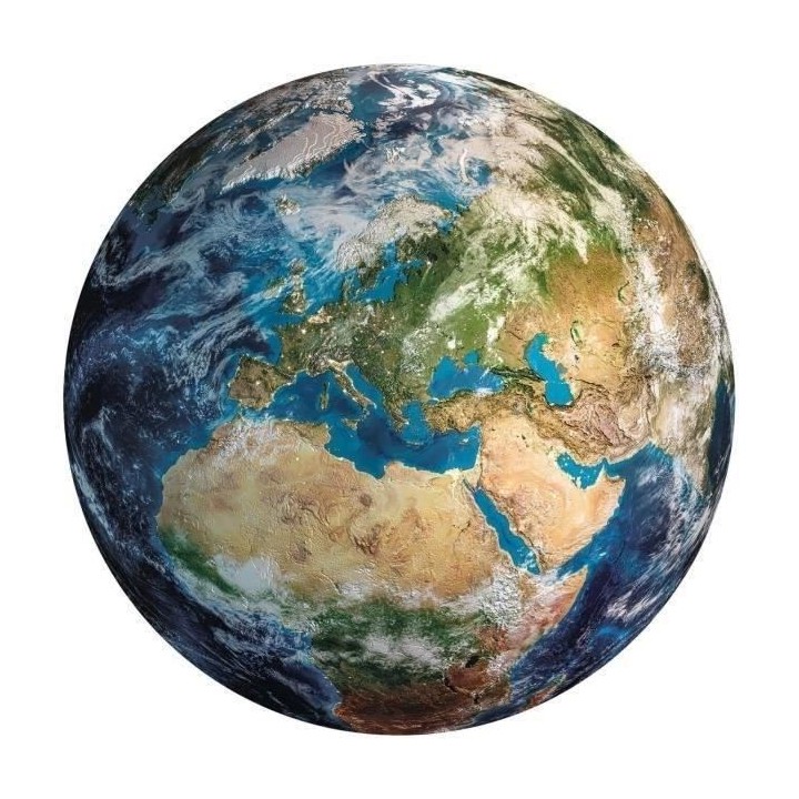 Clementoni - NASA - Puzzle 500 pieces rond - Terre