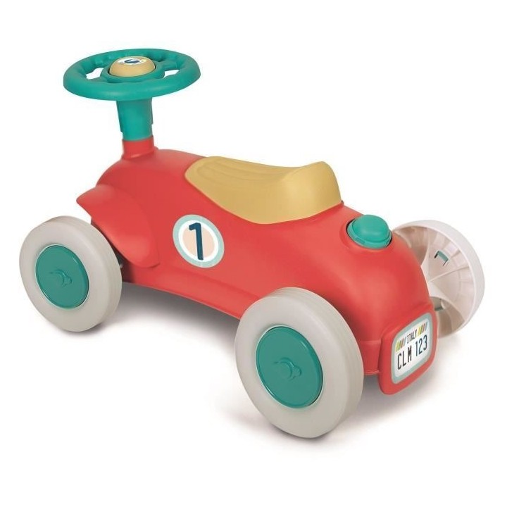Porteur Baby Clementoni - Ma premiere voiture - 100% recyclé - Roues
