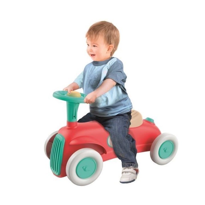 Porteur Baby Clementoni - Ma premiere voiture - 100% recyclé - Roues