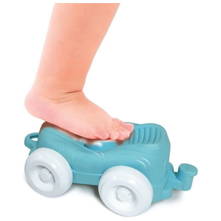 Train sensoriel - Clementoni - Clemmy - Briques souples - Bleu - A par