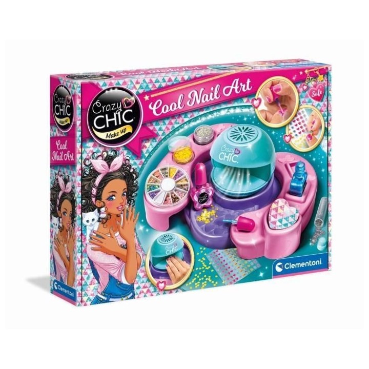 Clementoni - Crazy Chic - Cool nail art - Atelier des ongles