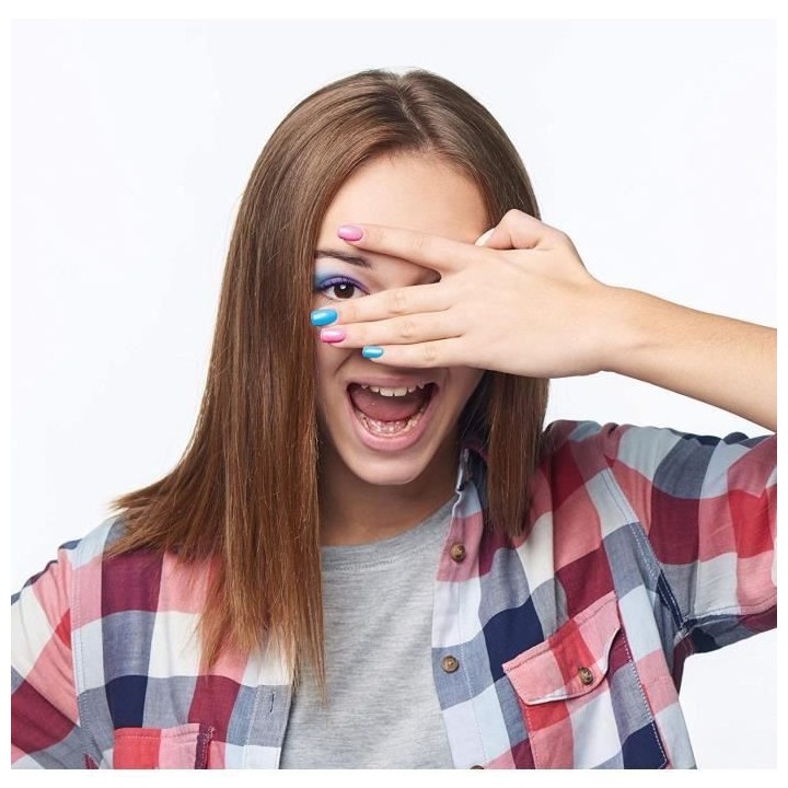 Clementoni - Crazy Chic - Palette de maquillage Sirene - 2 palettes de