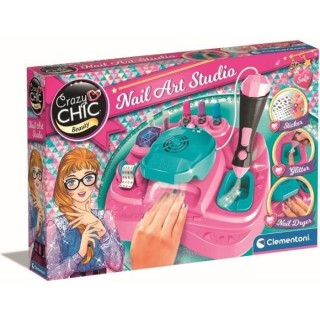 Clementoni - Nail art studio - Machine a paillettes + secheuse vernis