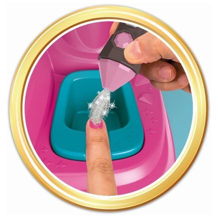 Clementoni - Nail art studio - Machine a paillettes + secheuse vernis