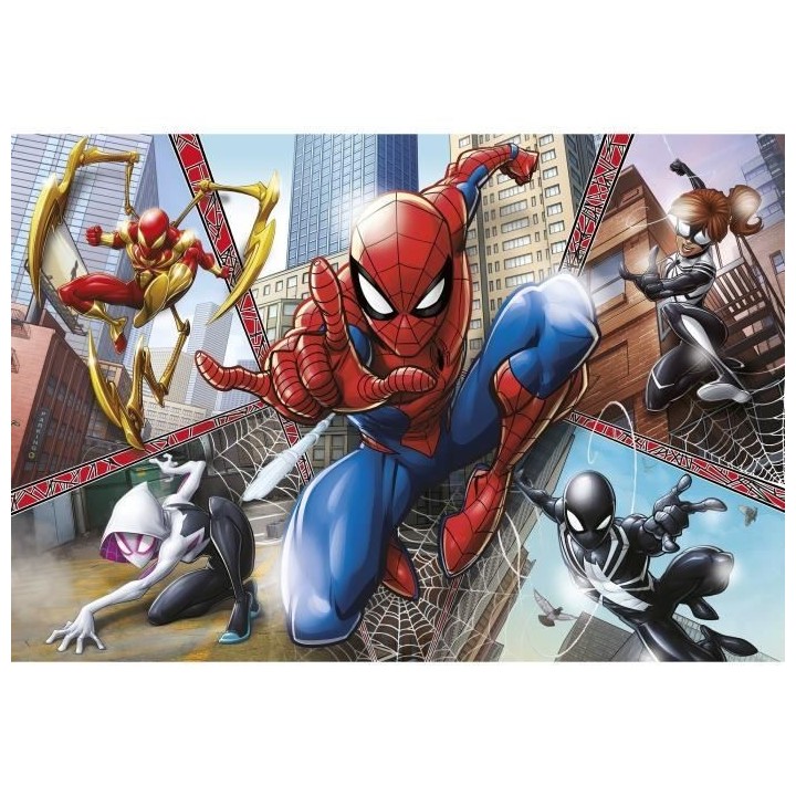 Puzzle Spider-Man - Clementoni - 104 pieces Maxi - Dessins animés et