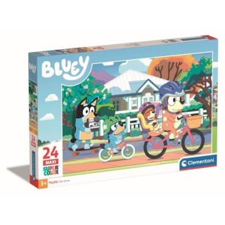 Puzzle - Clementoni - 24 pieces Maxi - Bluey - Mixte - A partir de 3 a
