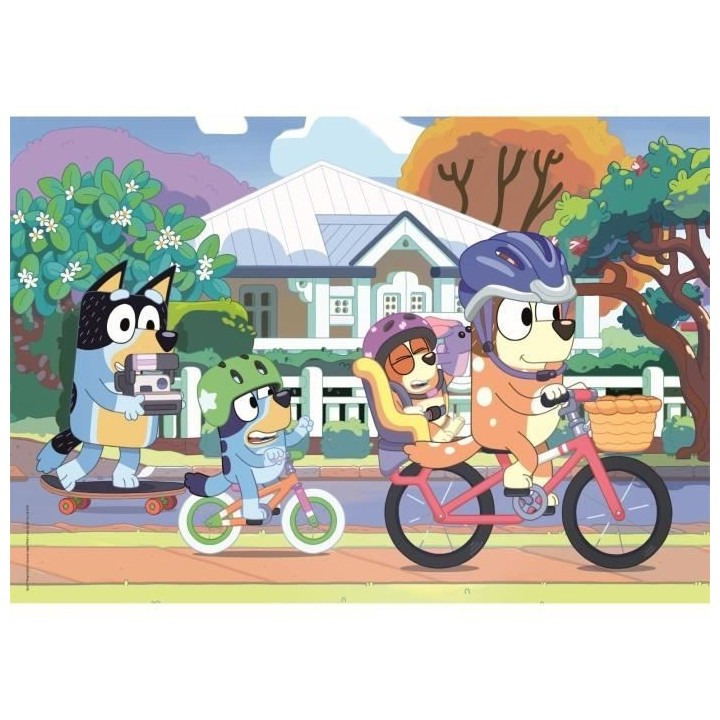 Puzzle - Clementoni - 24 pieces Maxi - Bluey - Mixte - A partir de 3 a