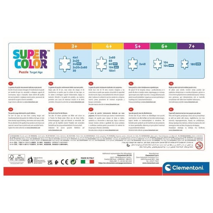 Puzzle - Clementoni - 24 pieces Maxi - Bluey - Mixte - A partir de 3 a